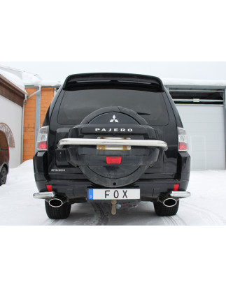 Mitsubishi Pajero Montero V60 Silenziatore posteriore – 140x90 tipo (Cod. F-MI113001-351)