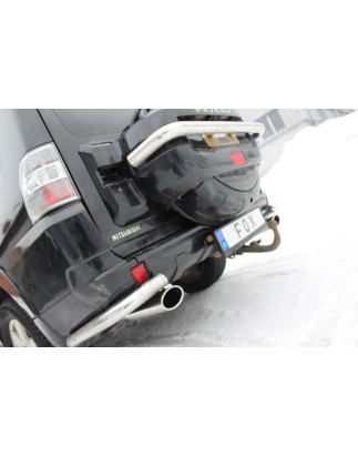 Mitsubishi Pajero Montero V60 Silenziatore posteriore – 140x90 tipo (Cod. F-MI113001-351)