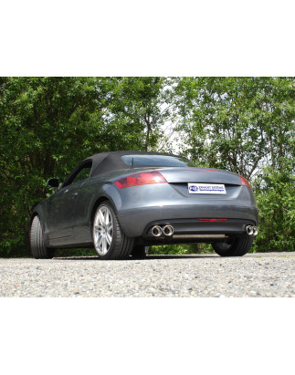 Audi TT 8J – 3,2 V6 Silenziatore posteriore destra e sinistra – 2x100 Tipo 1 (Cod. F-AU091035-15