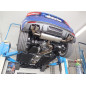 Audi S1 quattro Silenziatore posteriore con uscite destra e sinistra (duplex)x90 Tipo 1 (Cod. F-AU14