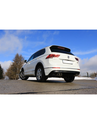 VW Tiguan II Diesel – 4motion Silenziatore posteriore con uscite destra e sinistra (Cod. F-VW20102