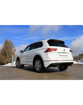 VW Tiguan II Diesel – 4motion Silenziatore posteriore con uscite destra e sinistra (Cod. F-VW20102