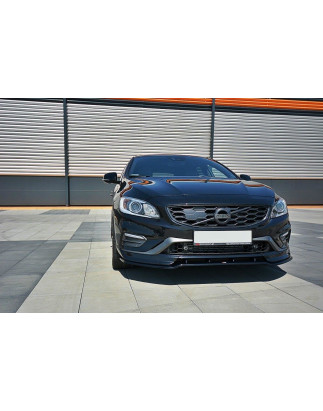 SPLITTER ANTERIORE V.1 Volvo V60 Polestar Facelift (Cod. M-VO-V60-1F-PS-FD1G)