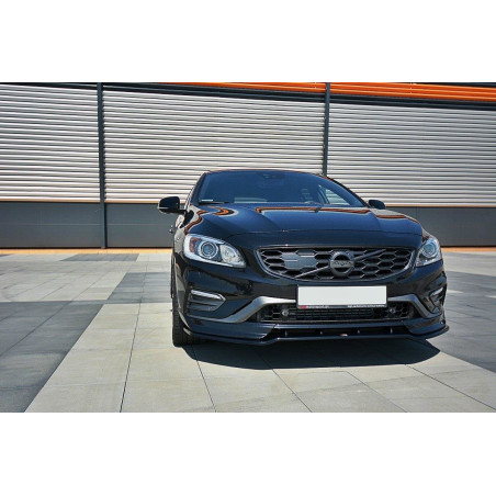 SPLITTER ANTERIORE V.1 Volvo V60 Polestar Facelift (Cod. M-VO-V60-1F-PS-FD1G)