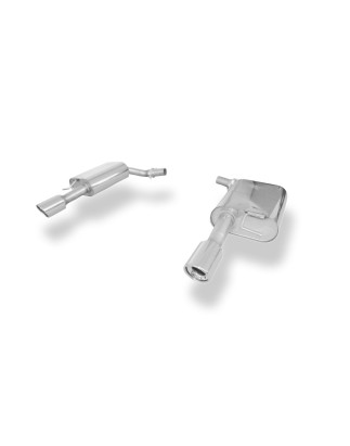 Audi A6 Tipo 4F Silenziatore posteriore destra e sinistra – 1x90 Tipo 17 con uscite destra e sinis