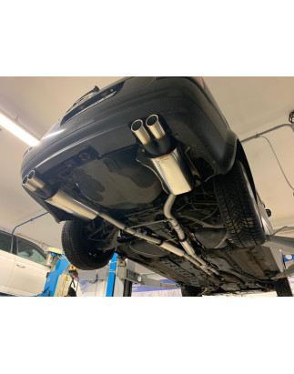 VW Passat 3B/ 3BG 4-Motion W8 Optik Silenziatore posteriore destra e sinistra (Cod. F-VW023053-128)