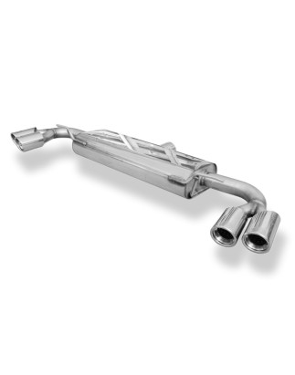 Audi TT 8J – 3,2 V6 Silenziatore posteriore destra e sinistra – 2x90 Tipo 17 (Cod. F-AU091035-15