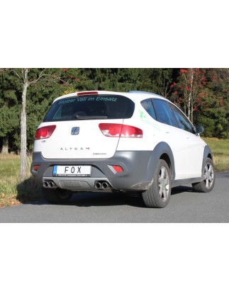 Seat Altea XL 5P – 4x4 Freetrack Silenziatore posteriore destra e sinistra - (Cod. F-SE080125-128)