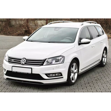 SPLITTER ANTERIORE V.1 Volkswagen Passat R-Line B7  (Cod. M-VW-PA-B7-RLINE-FD1G)