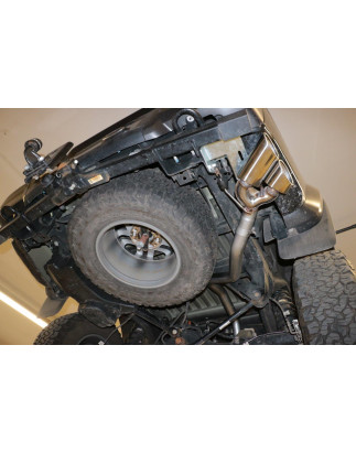 Ford Raptor Silenziatore uscita posteriore laterally destra on the vehic (Cod. F-FO121081-462)