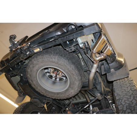 Ford Raptor Silenziatore uscita posteriore laterally destra on the vehic (Cod. F-FO121081-462)