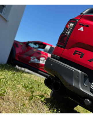 Ford Ranger 2AB/VW Amarok T1 terminali di scarico system output destro/l (Cod. F-FO121103-294B)