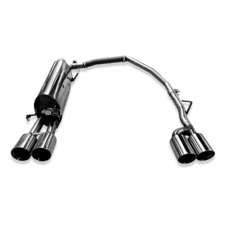 Skoda Fabia PJ Silenziatore posteriore uscita destra/sinistra con valvola di scarico – 2x90 Tipo 2