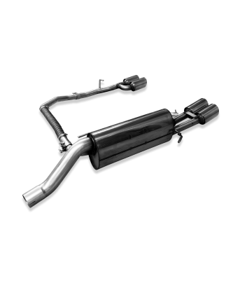 Skoda Fabia PJ Silenziatore posteriore uscita destra/sinistra con valvola di scarico – 2x90 Tipo 2