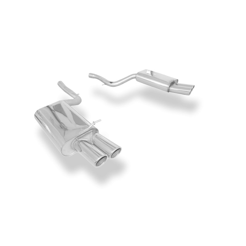 Audi S4 B7 Silenziatore posteriore destra/sinistra – 2x88x74 Tipo 32 destra/sinistra (Cod. F-AU061