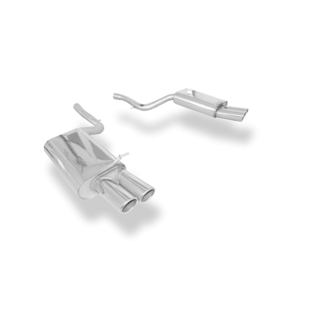 Audi S4 B7 Silenziatore posteriore destra/sinistra – 2x88x74 Tipo 32 destra/sinistra (Cod. F-AU061
