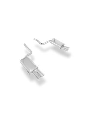 Audi S4 B7 Silenziatore posteriore destra/sinistra – 2x88x74 Tipo 32 destra/sinistra (Cod. F-AU061