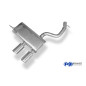 VW Golf V R32 Silenziatore posteriore uscita contig – 2x100 Tipo 25 (Cod. F-VW054232-294)