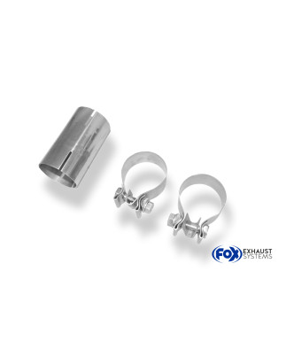 VW Golf V R32 Silenziatore posteriore uscita contig – 2x100 Tipo 25 (Cod. F-VW054232-294)
