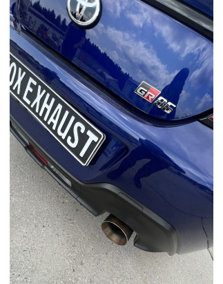 Toyota GR86 Silenziatore posteriore – 1x114 Tipo 25 destra e sinistra colore (Cod. F-TO210005-295C