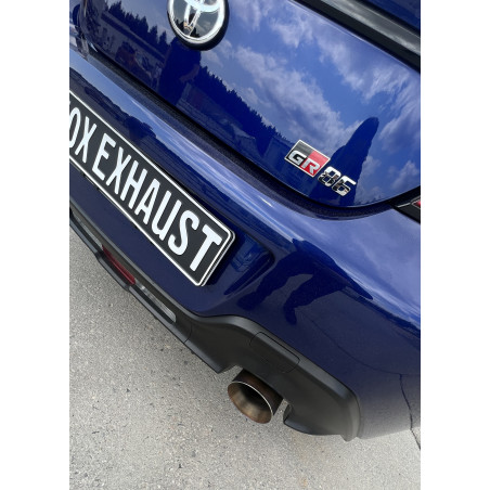 Toyota GR86 Silenziatore posteriore – 1x114 Tipo 25 destra e sinistra colore (Cod. F-TO210005-295C