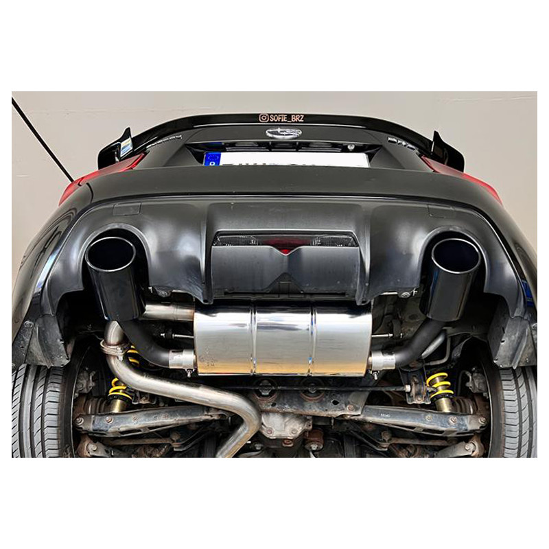 Subaru BRZ Silenziatore posteriore con uscite destra e sinistra (duplex) – 129x106 Tipo 32 (Cod. F