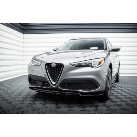 SPLITTER ANTERIORE V.2 Alfa Romeo Stelvio Mk1 (Cod. M-AL-ST-1-FD1G+FD1RG)