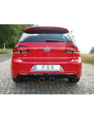 VW Golf VI R 4motion – 1K Silenziatore posteriore con uscite destra e sinistra (duplex) (Cod. F-VW