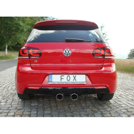 VW Golf VI R 4motion – 1K Silenziatore posteriore con uscite destra e sinistra (duplex) (Cod. F-VW