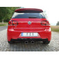 VW Golf VI R 4motion – 1K Silenziatore posteriore con uscite destra e sinistra (duplex) (Cod. F-VW