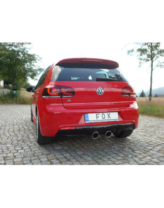 VW Golf VI R 4motion – 1K Silenziatore posteriore con uscite destra e sinistra (duplex) (Cod. F-VW