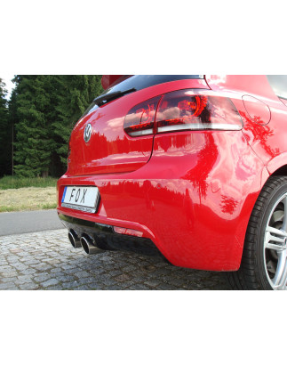 VW Golf VI R 4motion – 1K Silenziatore posteriore con uscite destra e sinistra (duplex) (Cod. F-VW