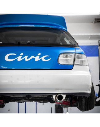 Honda Civic 5 – EG2 EG3 final and Silenziatore anteriore – 1x90 tipo (Cod. F-HO145031-271-HA)