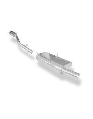 BMW E30 318is final and Silenziatore anteriore – 1x70 Tipo 10 (Cod. F-BM020041-005-HA)