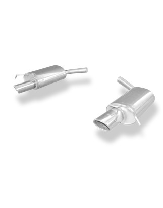 Mercedes C-Class 6 cilindri – W204/S204 Silenziatore posteriore con uscita destrah (Cod. F-MB03201