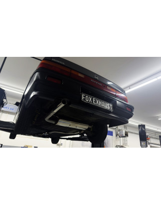 Honda Civic 4 – ED3 Silenziatore posteriore trasversale e Silenziatore anteriore – 1x63 Tipo 10 