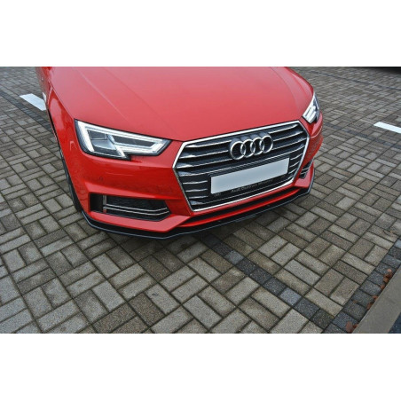 SPLITTER ANTERIORE V.2 Audi S4 / A4 S-Line B9 (Cod. M-AU-A4-B9-SLINE-FD2G)