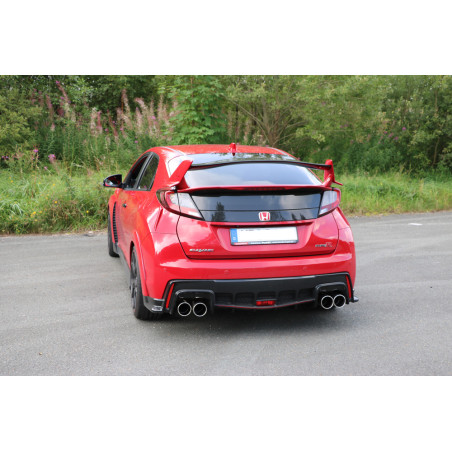 Honda Civic IX Tipo R Silenziatore posteriore con uscite destra e sinistra (duplex)x10 (Cod. F-HO149