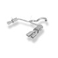 Honda Civic IX Tipo R Silenziatore posteriore con uscite destra e sinistra (duplex)x10 (Cod. F-HO149