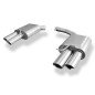 Audi A5 B8 Sportback Silenziatore posteriore destra e sinistra per 2-pipe do (Cod. F-AU120294-344)