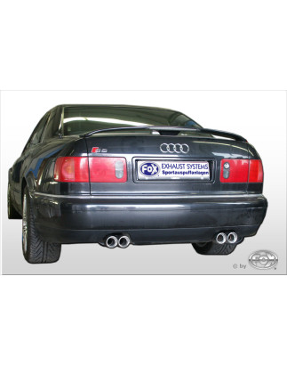 Audi A8/ S8 Tipo D2 – senza trailor hitch Silenziatore posteriore r (Cod. F-AU080014-148)
