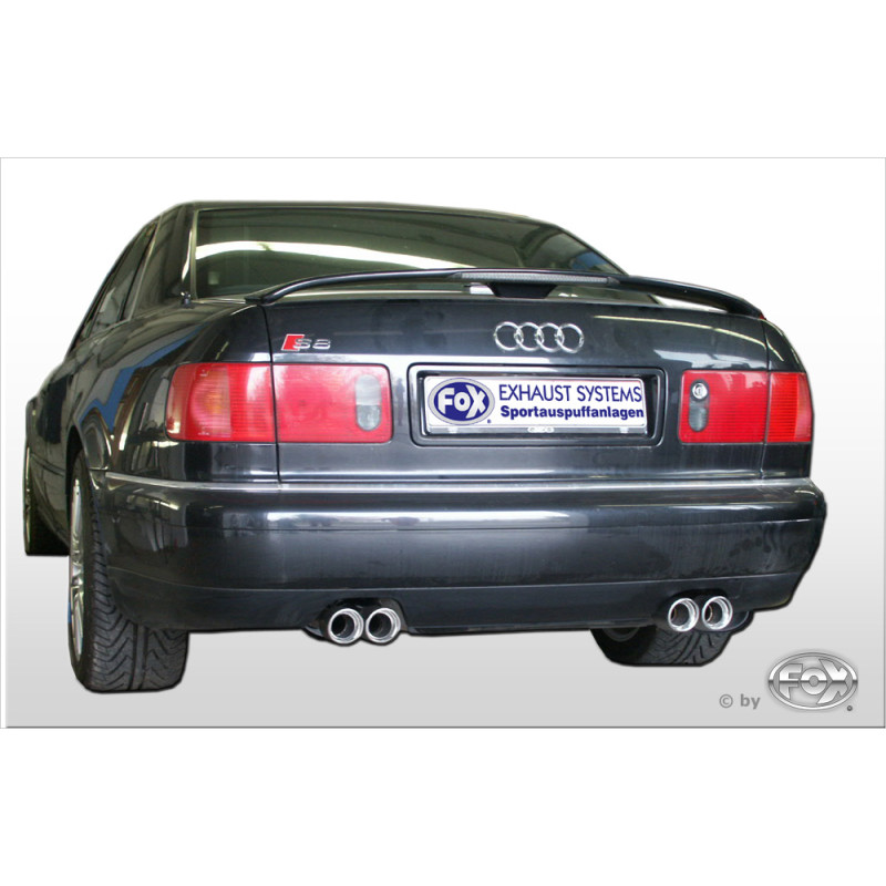 Audi A8/ S8 Tipo D2 – senza trailor hitch Silenziatore posteriore r (Cod. F-AU080014-148)