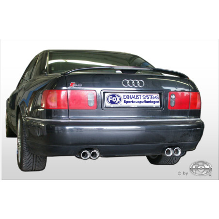 Audi A8/ S8 Tipo D2 – senza trailor hitch Silenziatore posteriore r (Cod. F-AU080014-148)