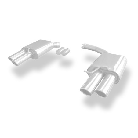 Audi A4/S4/A5/S5 quattro – B8/ 8T Silenziatore posteriore destra e sinistra (Cod. F-AU120014-344V)