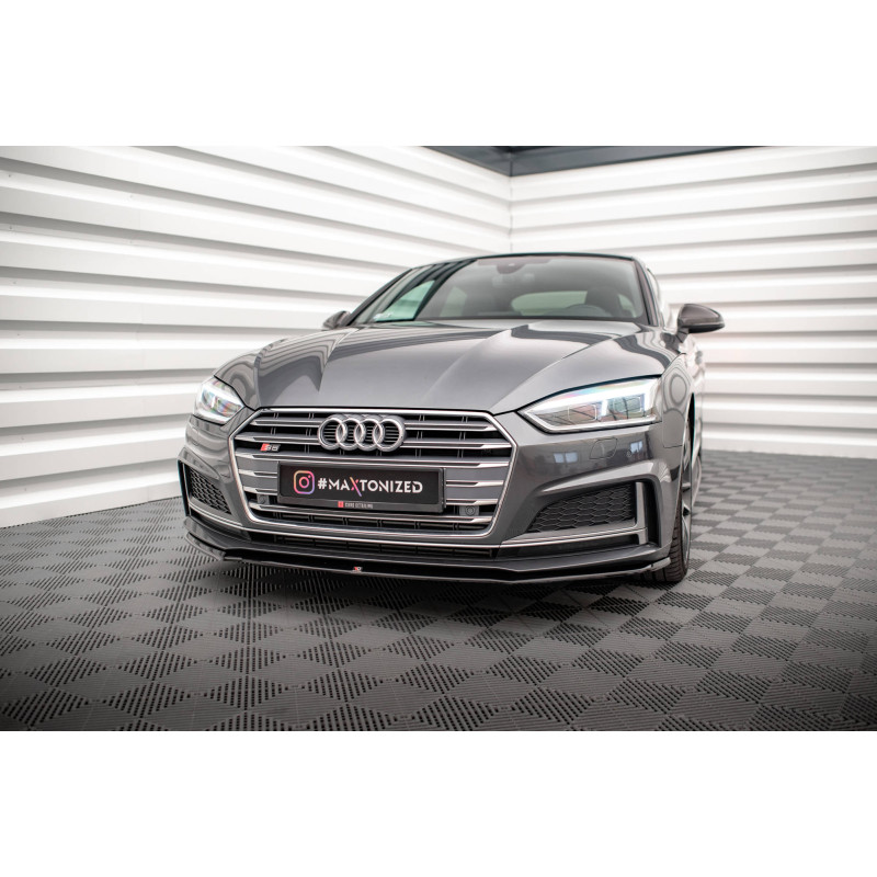 SPLITTER ANTERIORE V.2 Audi S5 / A5 S-Line F5 Coupe / Sportback (Cod. M-AU-A5-2-SLINE-FD2G)
