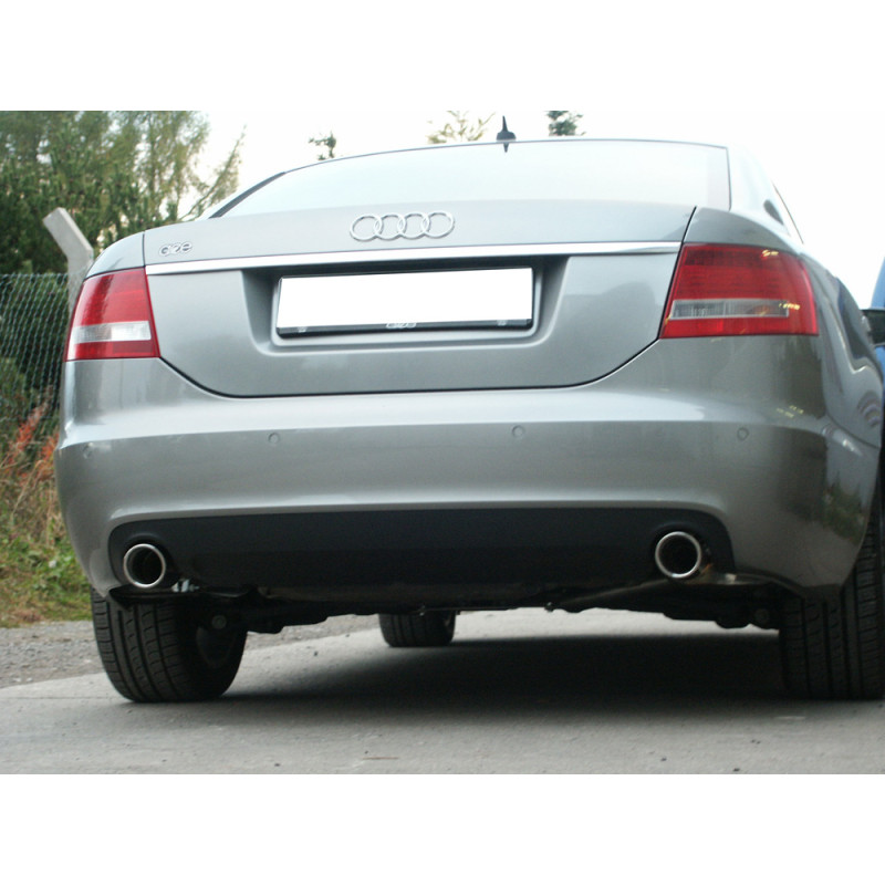 Audi A6 Tipo 4F quattro 4,2l Silenziatore posteriore destra e sinistra Ø63,5 (Cod. F-AU072053-151)