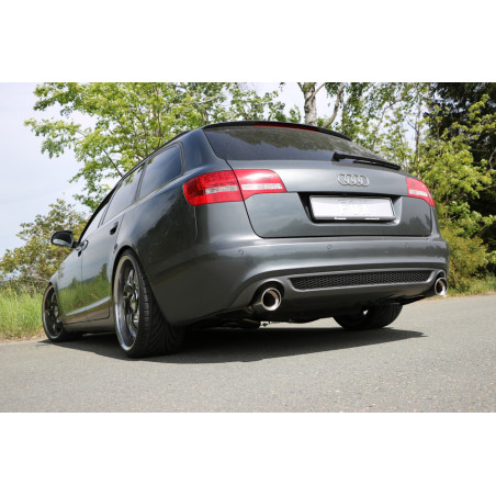 Audi A6 Tipo 4F quattro Silenziatore posteriore destra e sinistra Ø63,5mm - (Cod. F-AU072033-151)