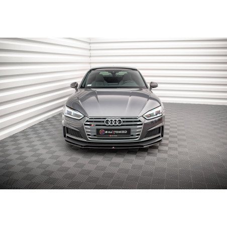 SPLITTER ANTERIORE V.2 Audi S5 / A5 S-Line F5 Coupe / Sportback (Cod. M-AU-A5-2-SLINE-FD2G)