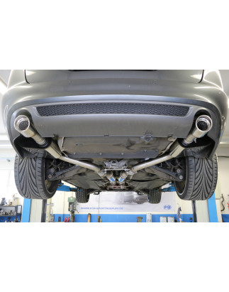 Audi A6 Tipo 4F quattro Silenziatore posteriore destra e sinistra Ø63,5mm - (Cod. F-AU072033-151)
