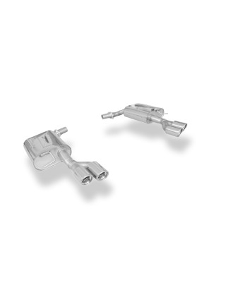 Audi A6 Tipo 4F Silenziatore posteriore destra e sinistra – 2x76 Tipo 17 con uscite destra e sinis